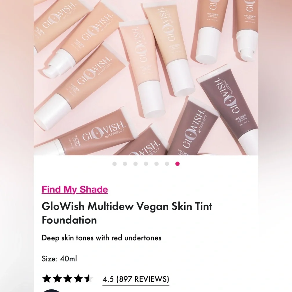 HUDA BEAUTY GloWish (shade Extra Tan 09)